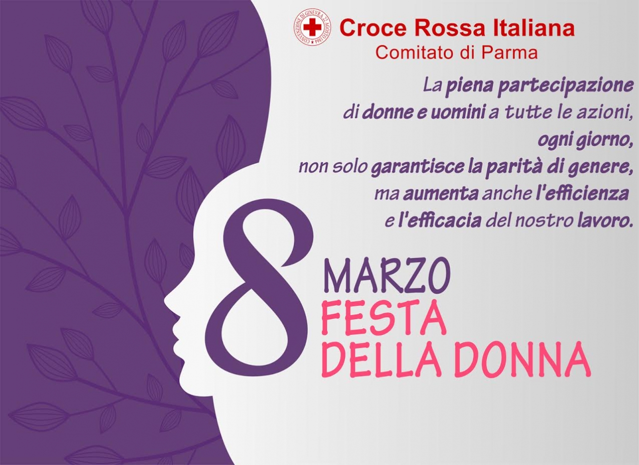 Auguri a tutte le Donne da Croce Rossa