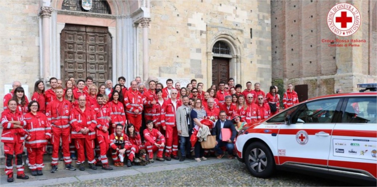 Grande Emozione per l'apertura della Settimana CRI