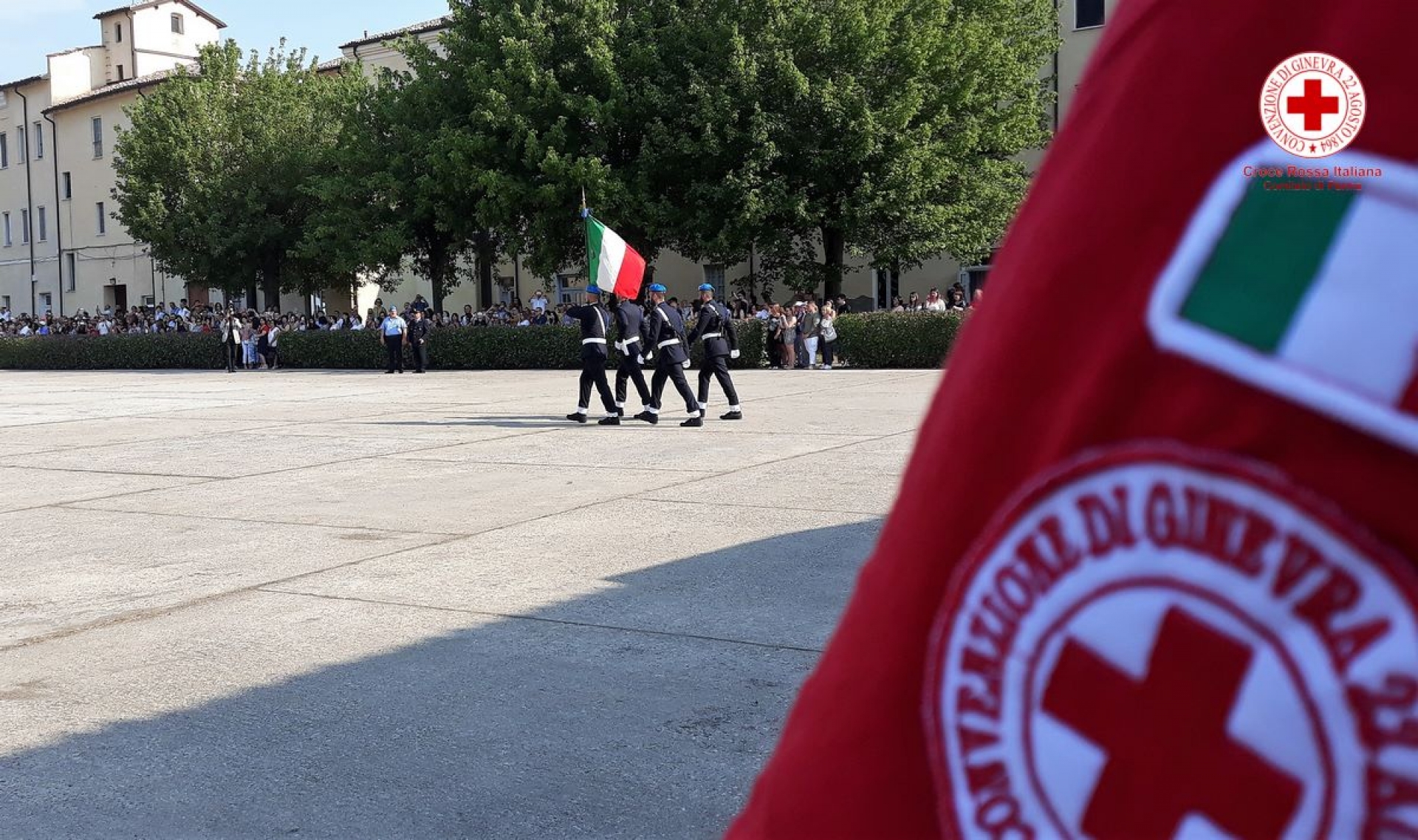 Croce Rossa Parma al 173° giuramento della Polizia Penitenziaria