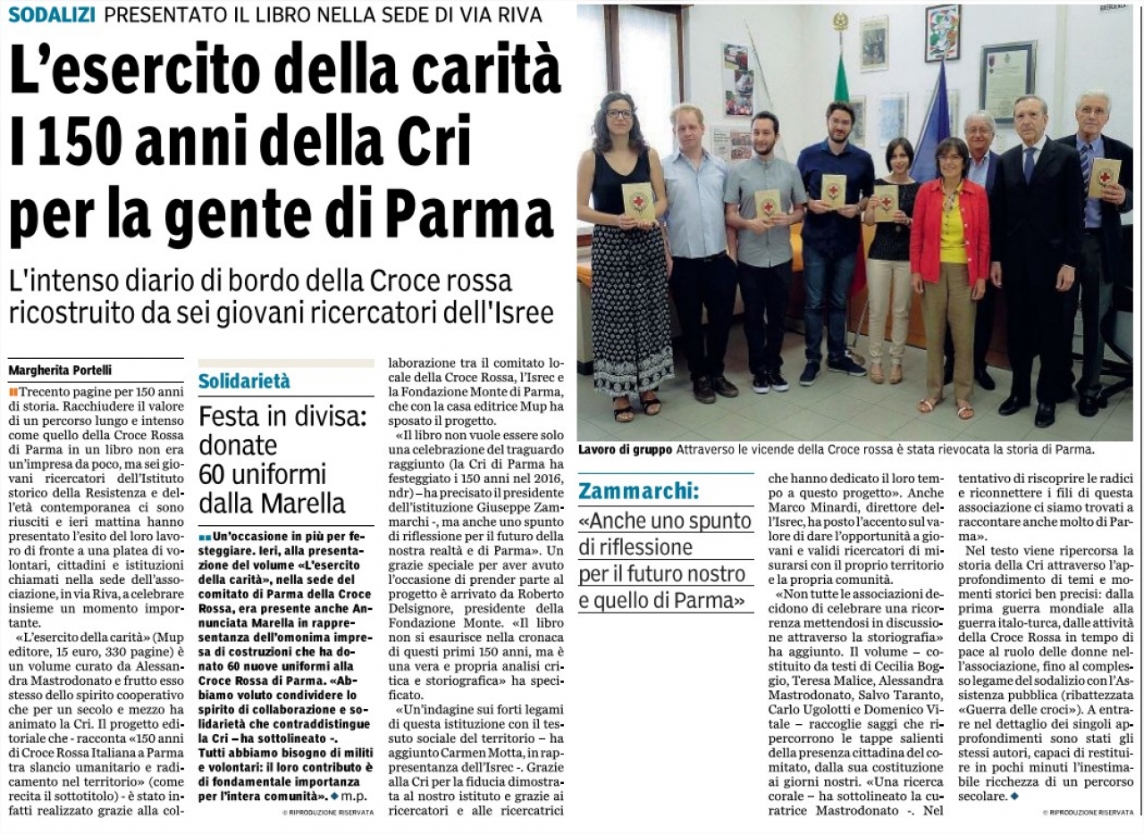 articolo sulla presentazione del libro