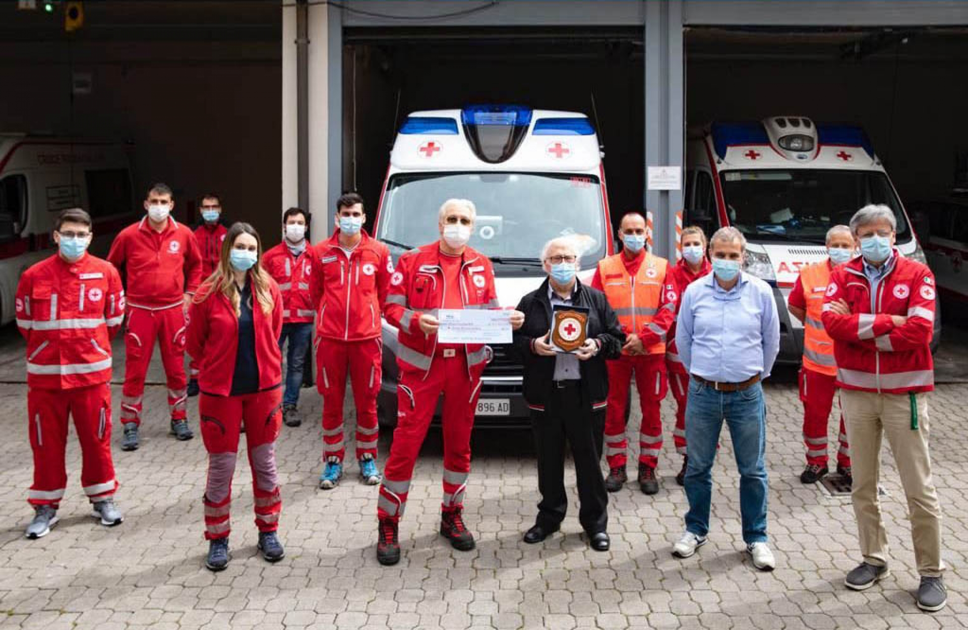 Coop. Multiservice dona 10.000 euro a CRI Parma